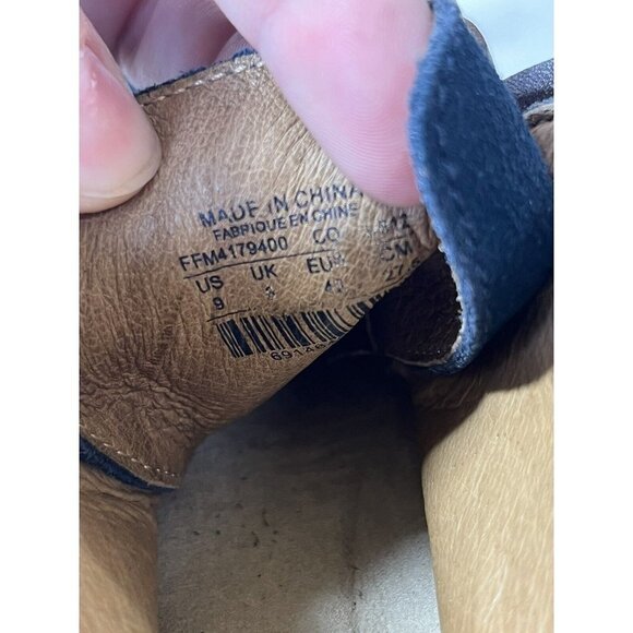 Fossil Boots Mens Casual Chukka SIZE 8 BLUE SUEDE LEATHER main image 8